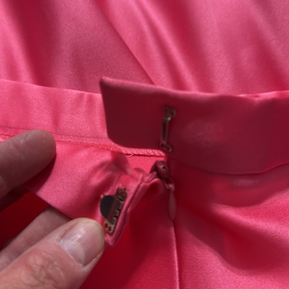 Alyce Designs Vintage 90s Satin A-Line Maxi Skirt Size: 10 Length: 44” - Picture 5 of 7